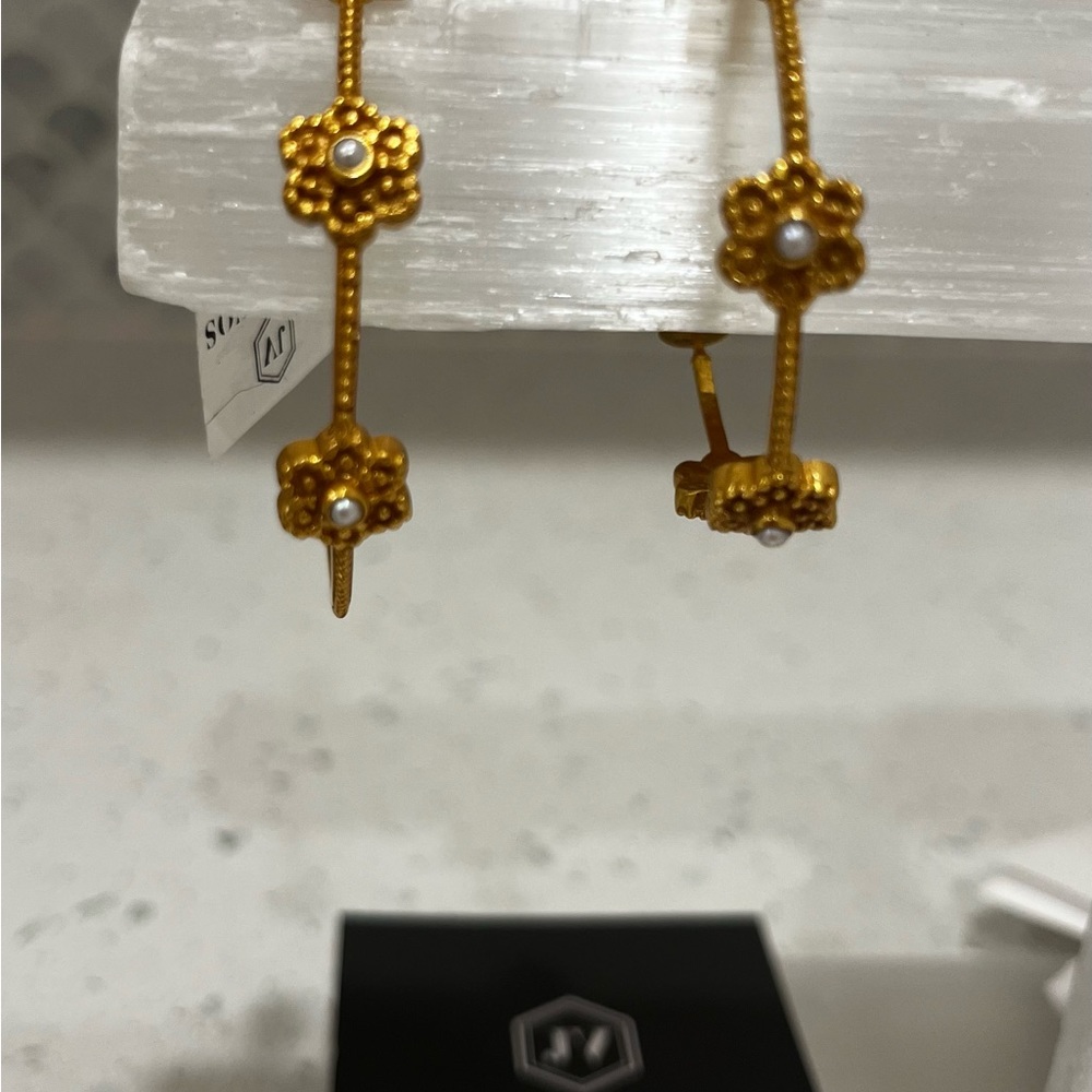Julie Vos floral hoops.
